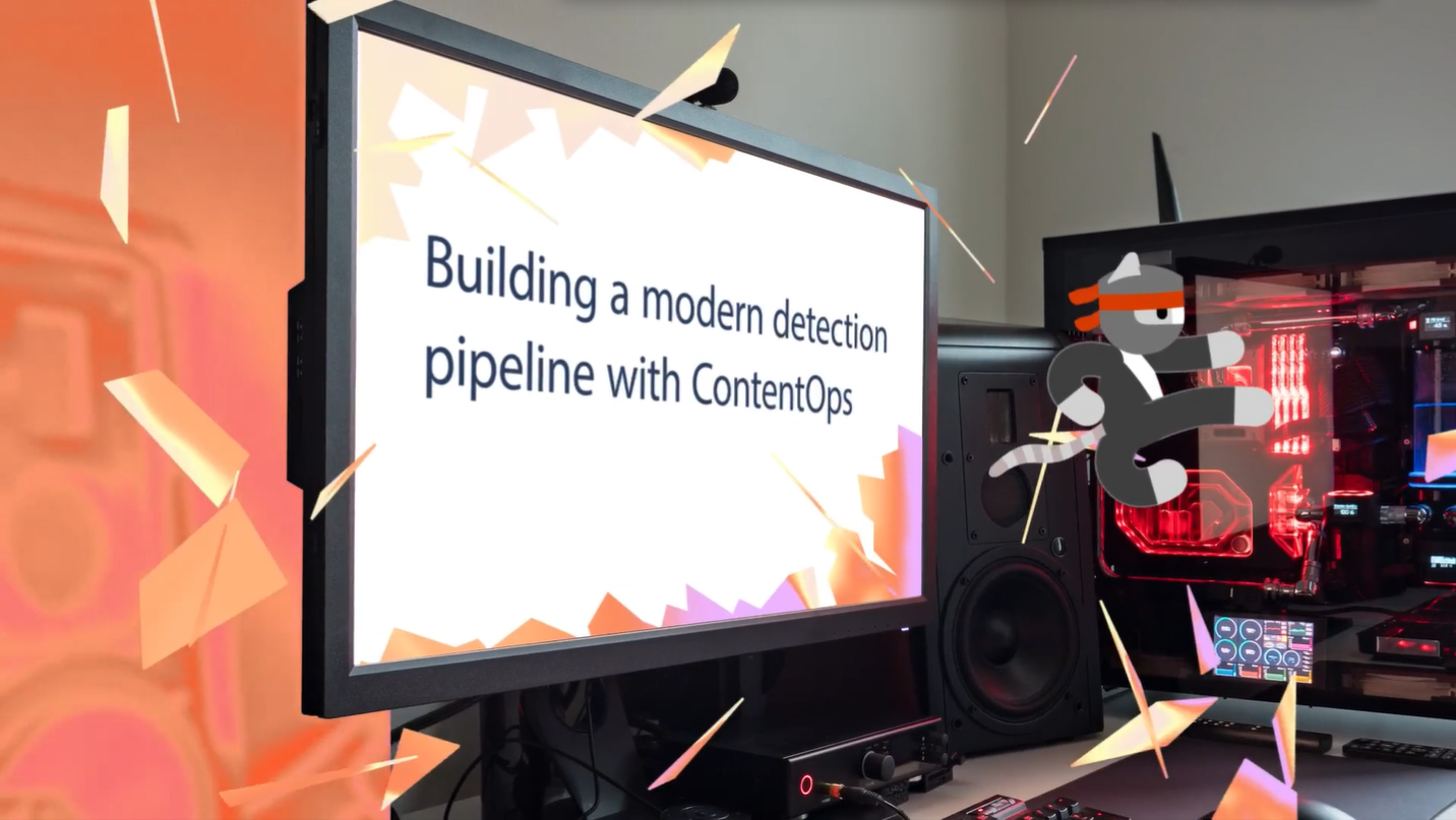 Building a Modern Detection Pipeline with ContentOps